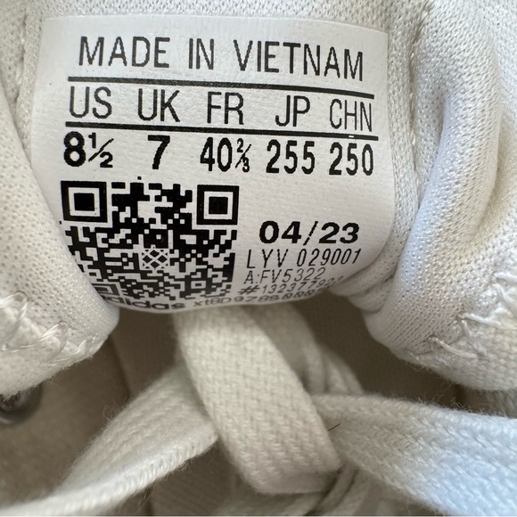 Adidas Originals Nizza Platform Women Size 8.5 Shoes White Sneakers New w/Tags - Picture 11 of 14